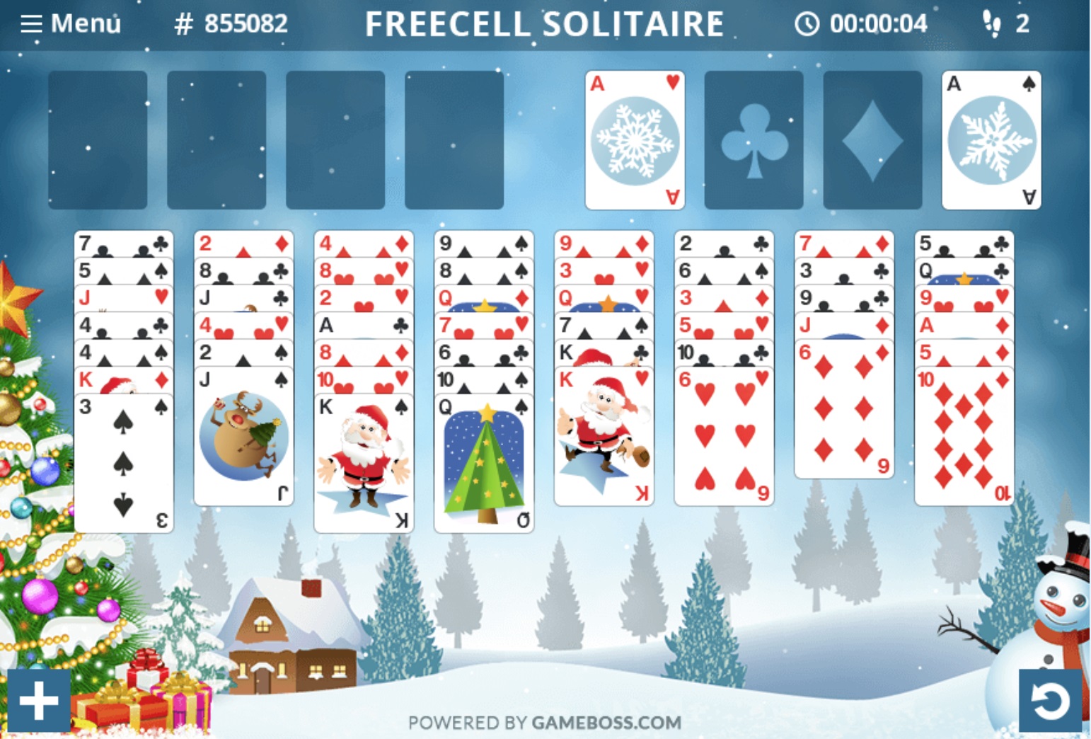 Freecell Christmas Hry.cz