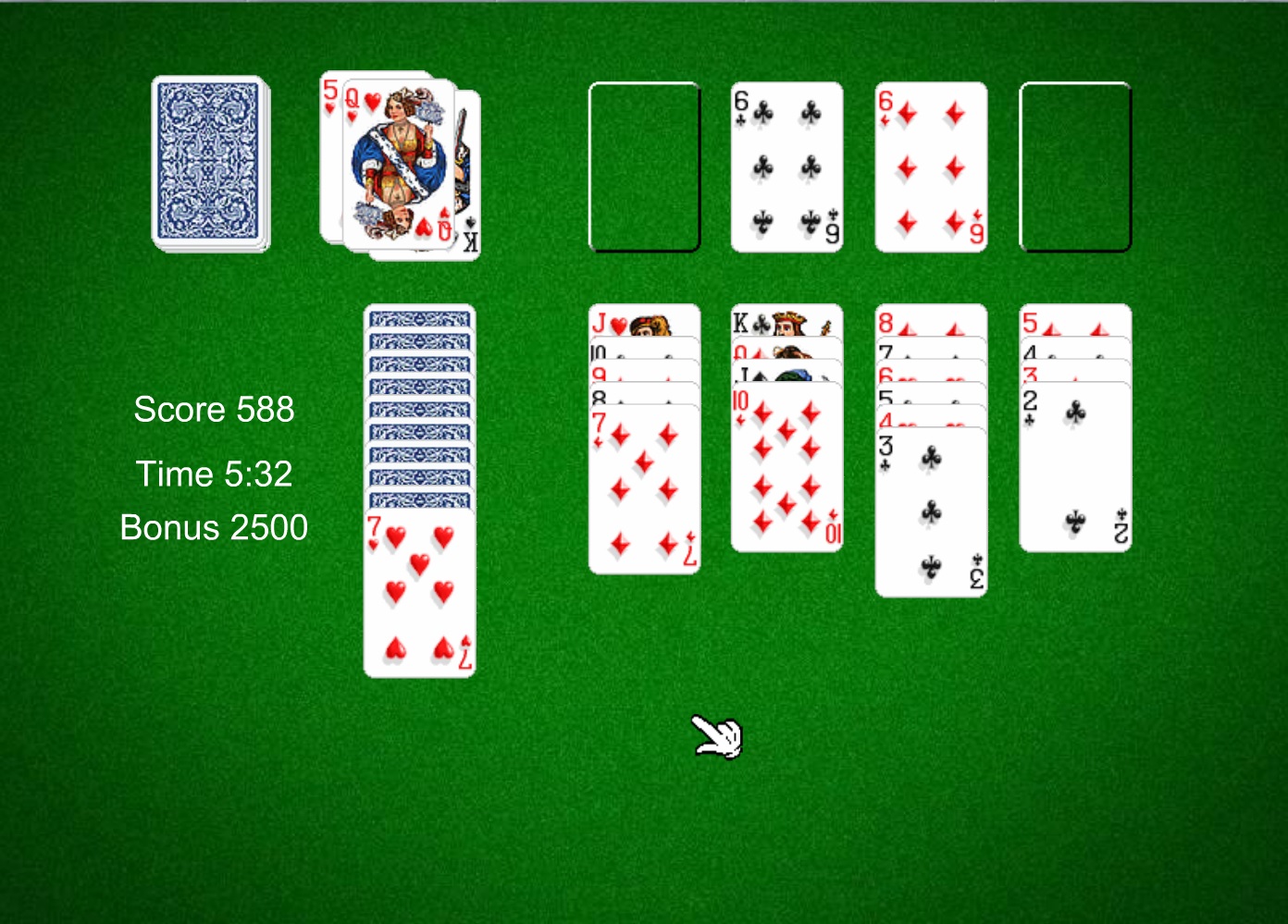canfield solitaire online