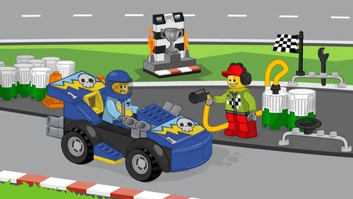 LEGO® Juniors: Natankuj závoďák