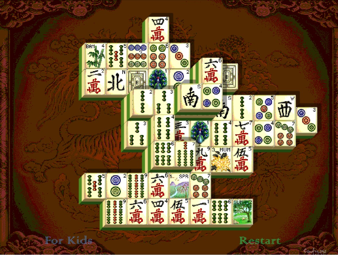 shanghai mahjong dynasty full screen