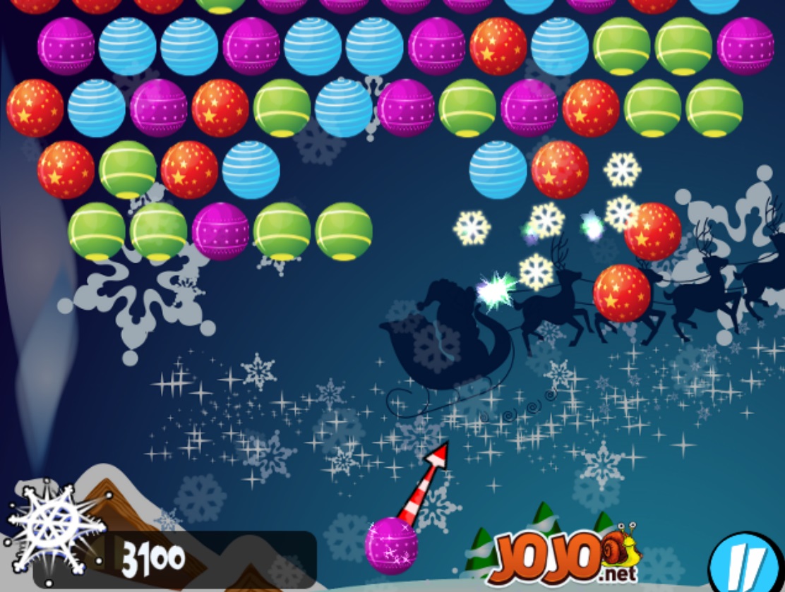 Bubble Shooter Christmas 